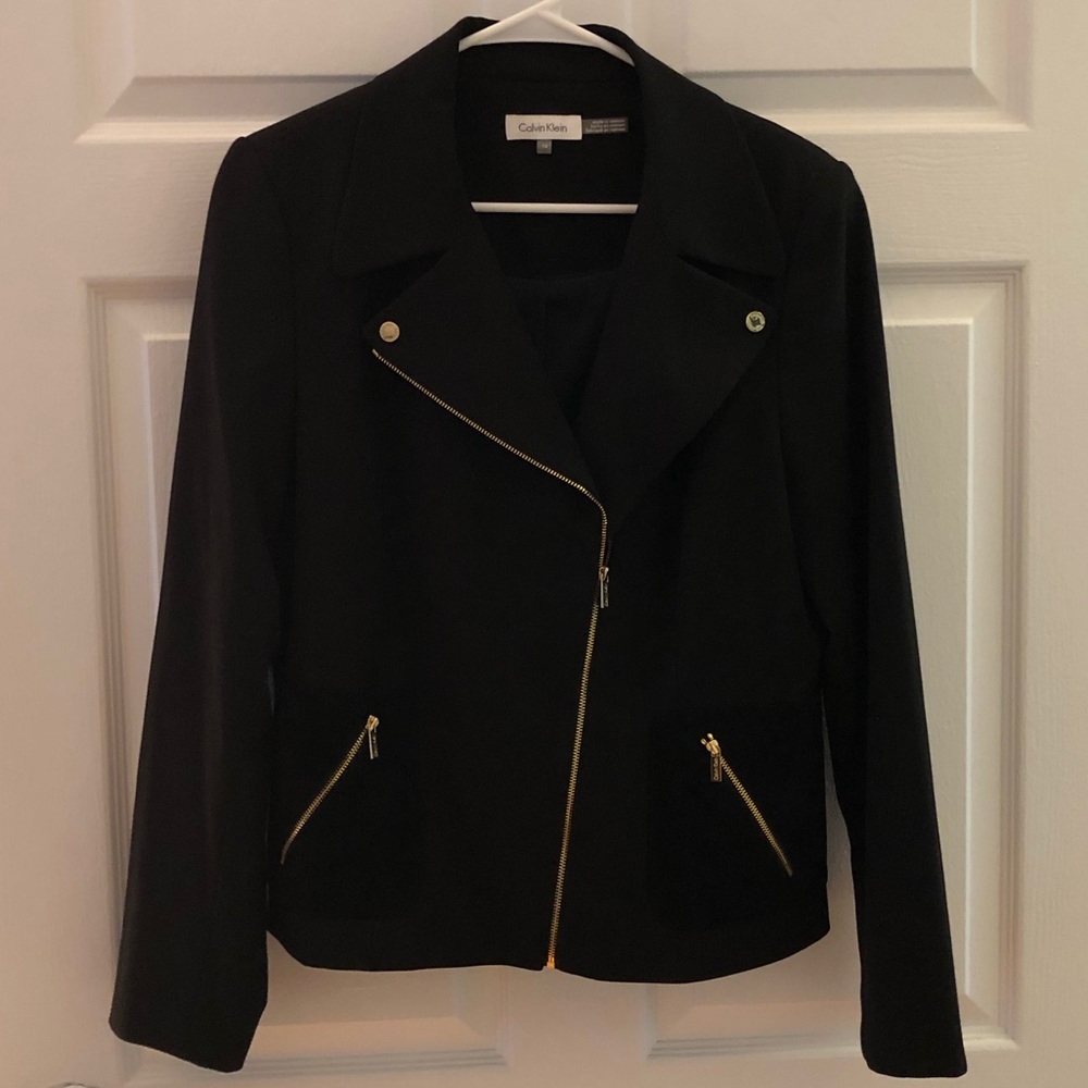 Calvin Klein moto jacket NWOT